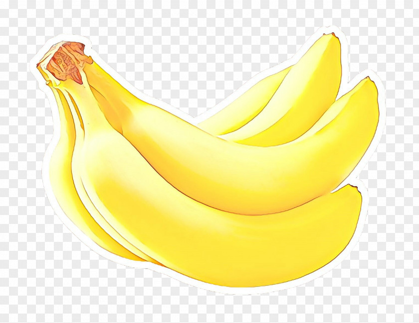 Banana Family Yellow Fruit Plant PNG