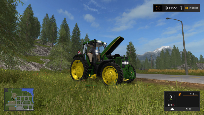 Farming Simulator 17 15 John Deere Case IH Tractor PNG
