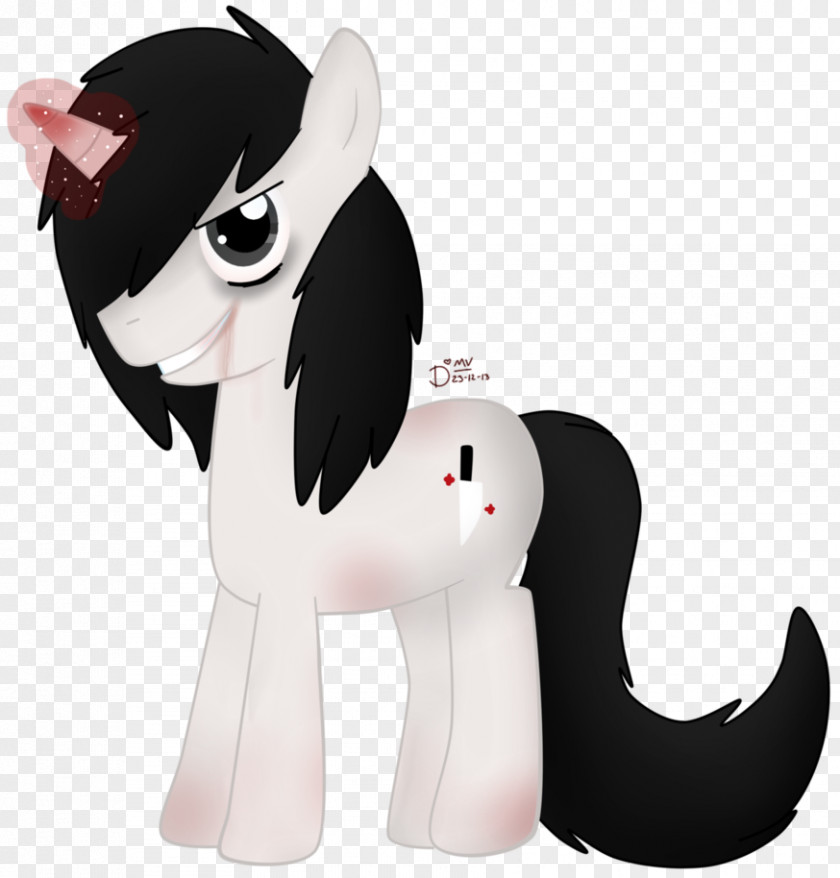 Jane My Little Pony Jeff The Killer Creepypasta Horse PNG