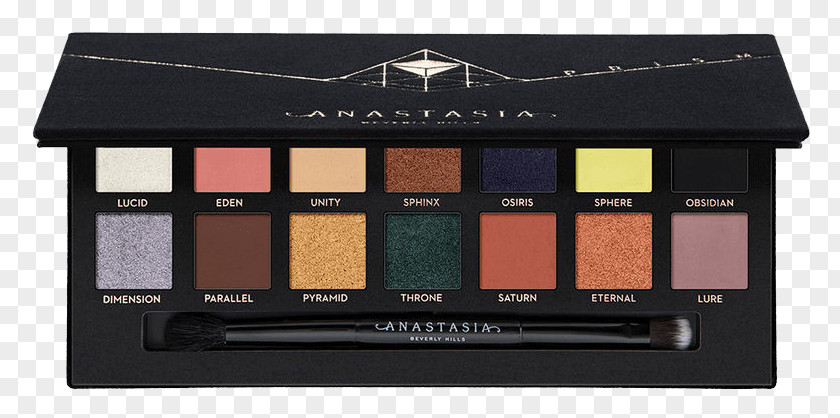 Prism Permanent Cosmetics Anastasia Beverly Hills Eye Shadow Palette Subculture Eyeshadow Soft Glam PNG
