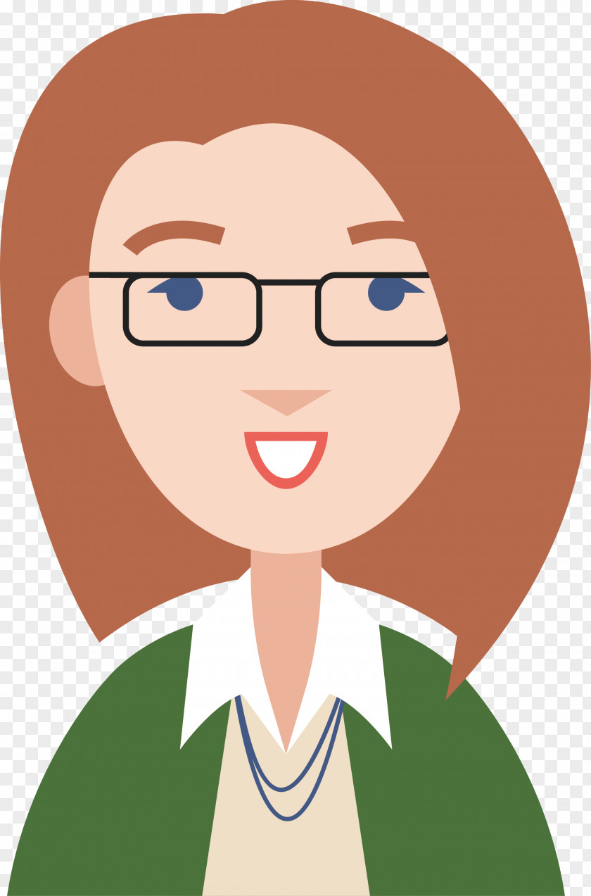 Professional Women Cartoon Vector Information Icon PNG