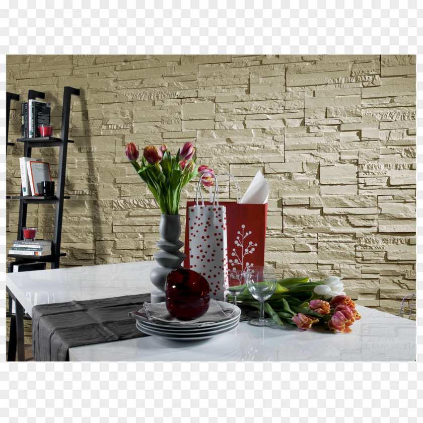 Stone Decorative Chamonix Floral Design Carrelage Table Vase PNG