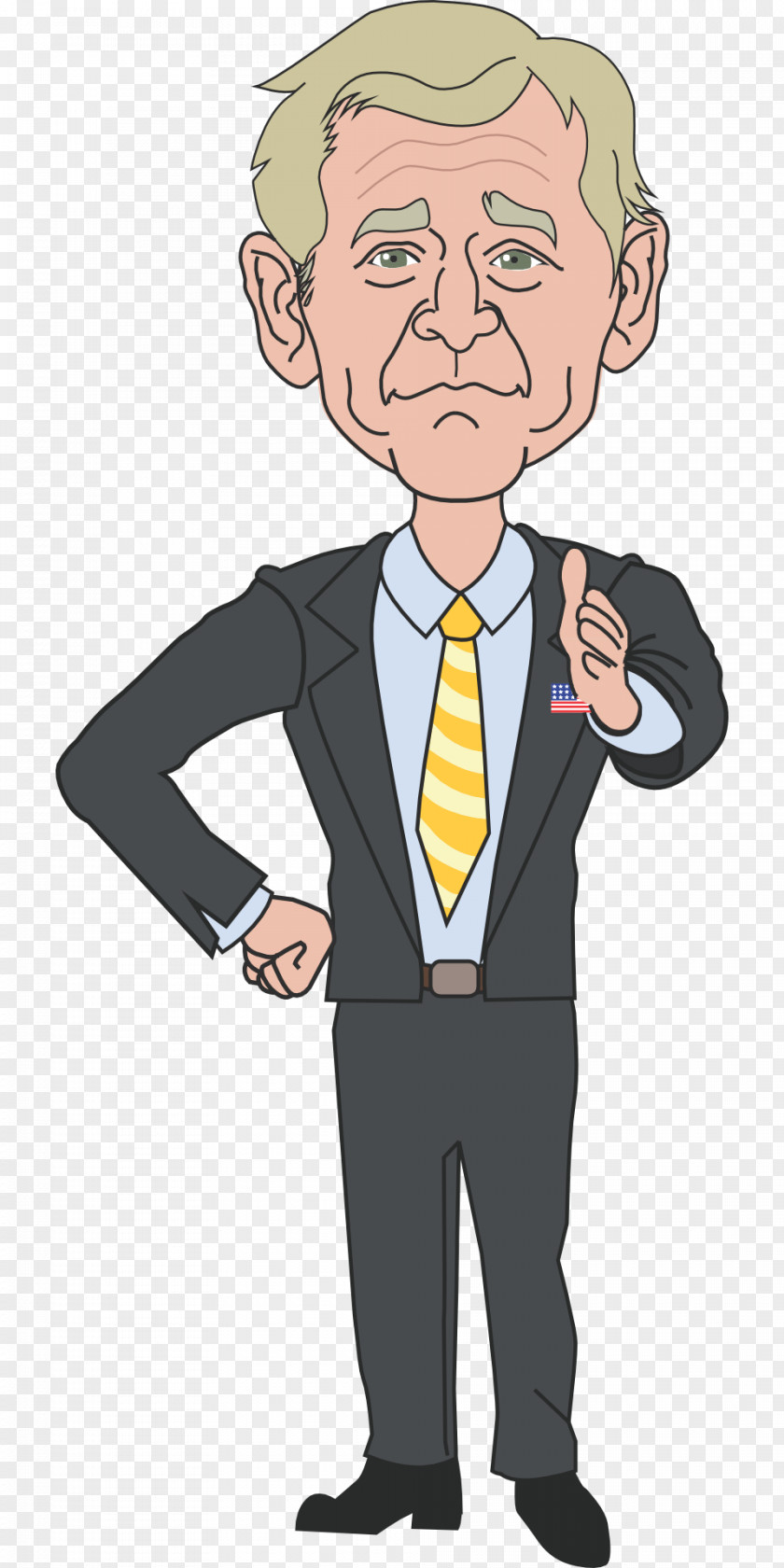 Bush George W. President Of The United States Clip Art PNG