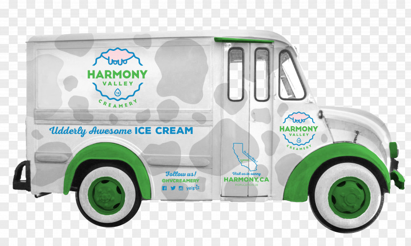 Car Harmony Valley Creamery Model Motor Vehicle Ice Cream PNG
