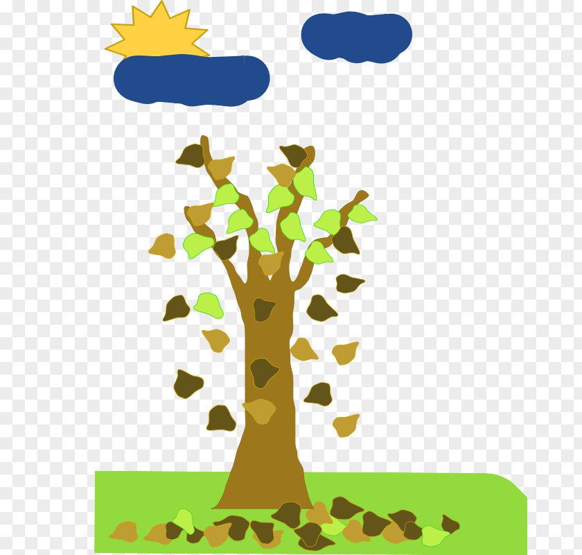 Falling Leaves Pictures Tree Autumn Leaf Clip Art PNG