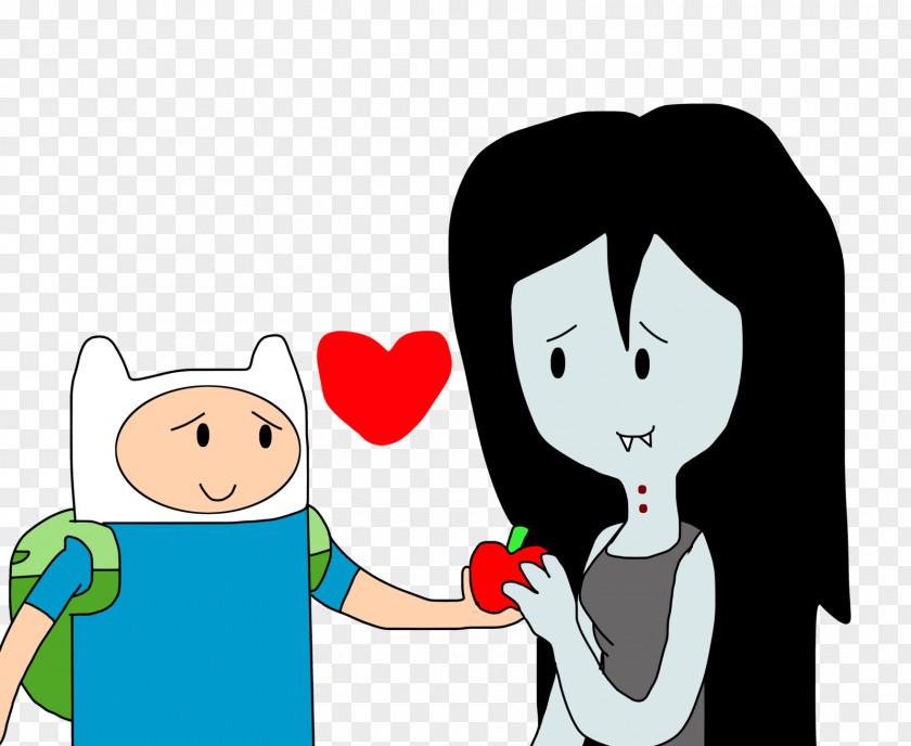 Finn The Human Marceline Vampire Queen Female Love Fionna And Cake PNG