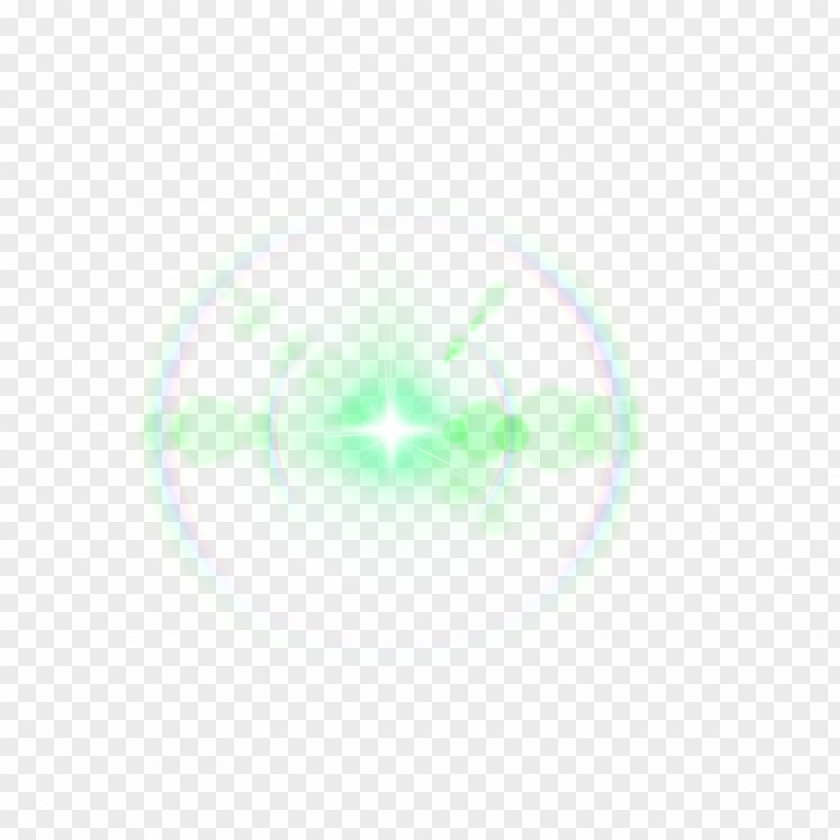 Green Brilliant Light Effect Pattern PNG