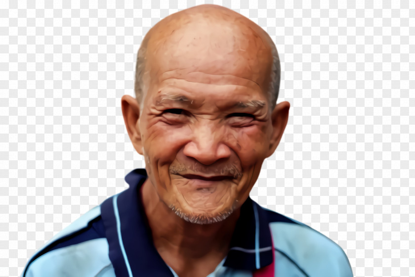 Smile Forehead Old People PNG
