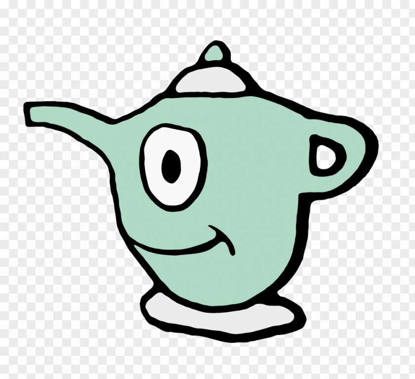 Teapot Cartoon Line Art Clip PNG