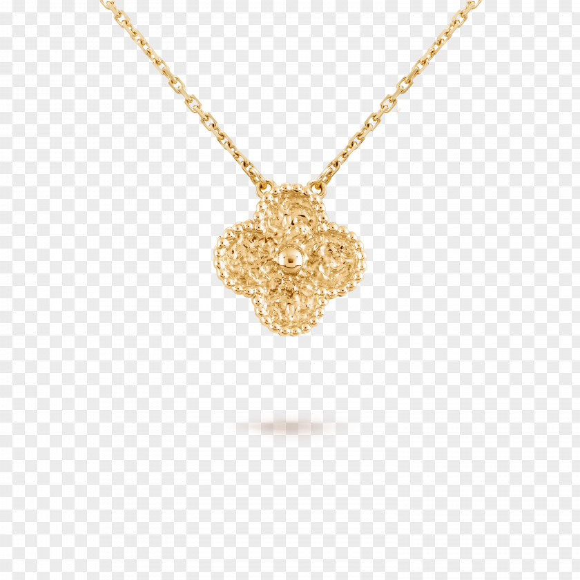 Van Cleef Earring & Arpels Charms Pendants Jewellery Necklace PNG