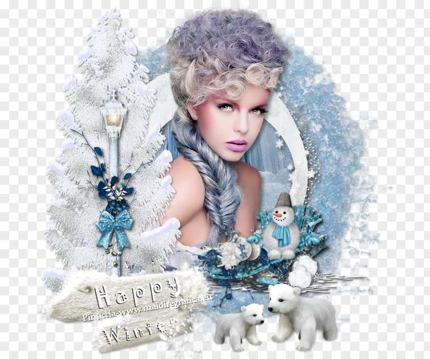 Winter Tutorial Doll Angel M PNG