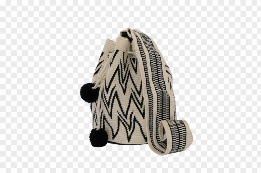 Zig Zag Handbag Black M PNG