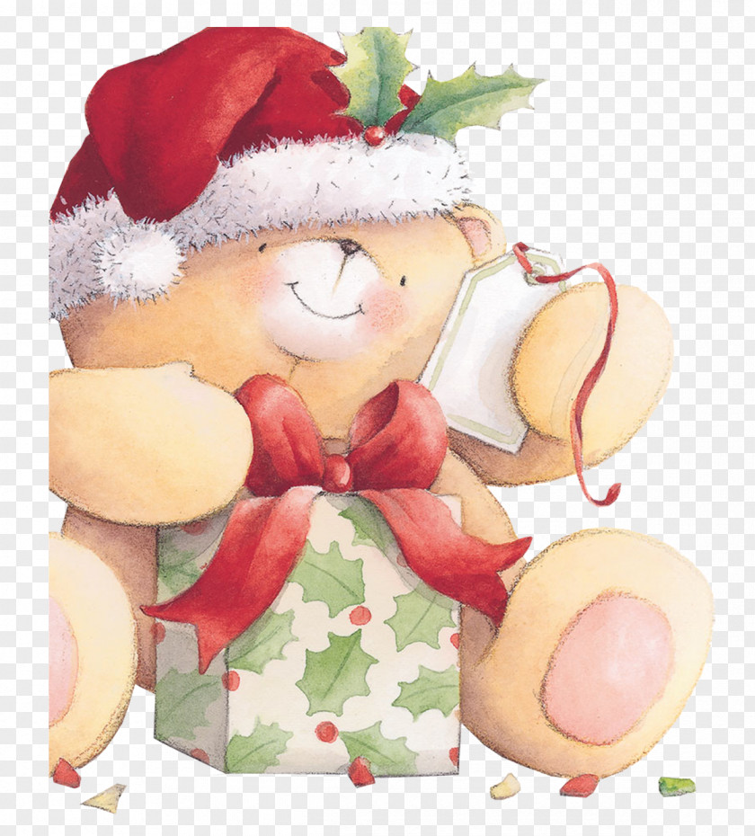 Bear Christmas Forever Friends Picture Frames PNG