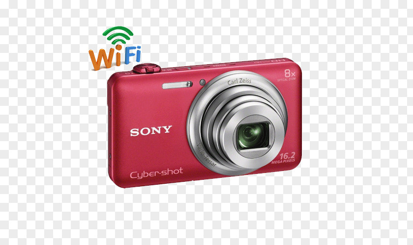 Camera Sony Cyber-shot DSC-W730 Point-and-shoot Exmor R PNG