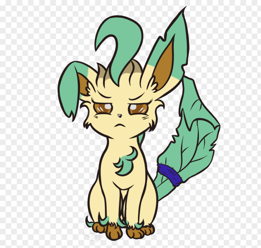 Cat Leafeon Fan Art Eevee Pokémon PNG