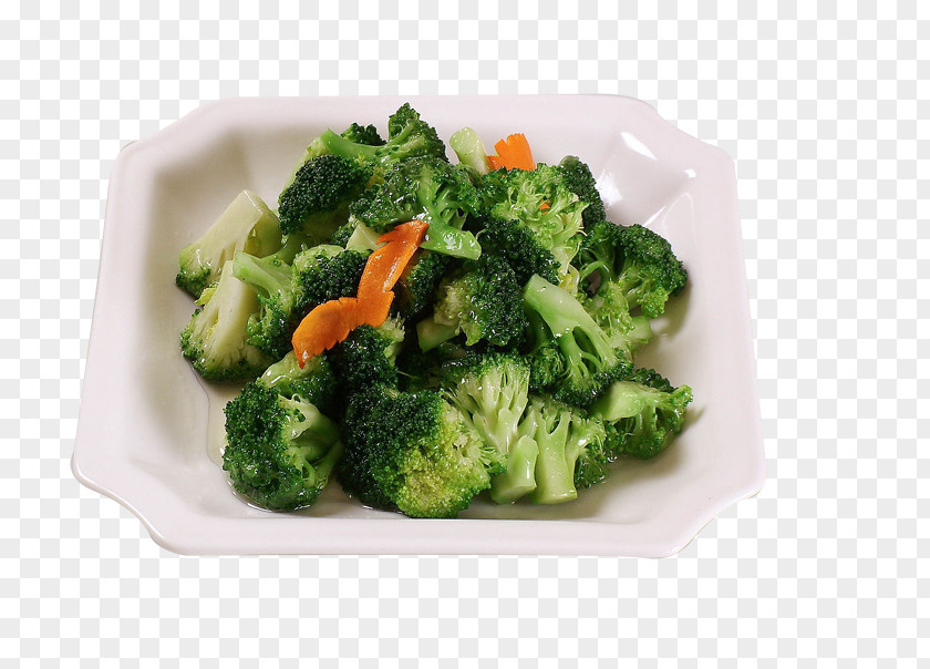 Fried Broccoli Cauliflower Food Vegetable PNG