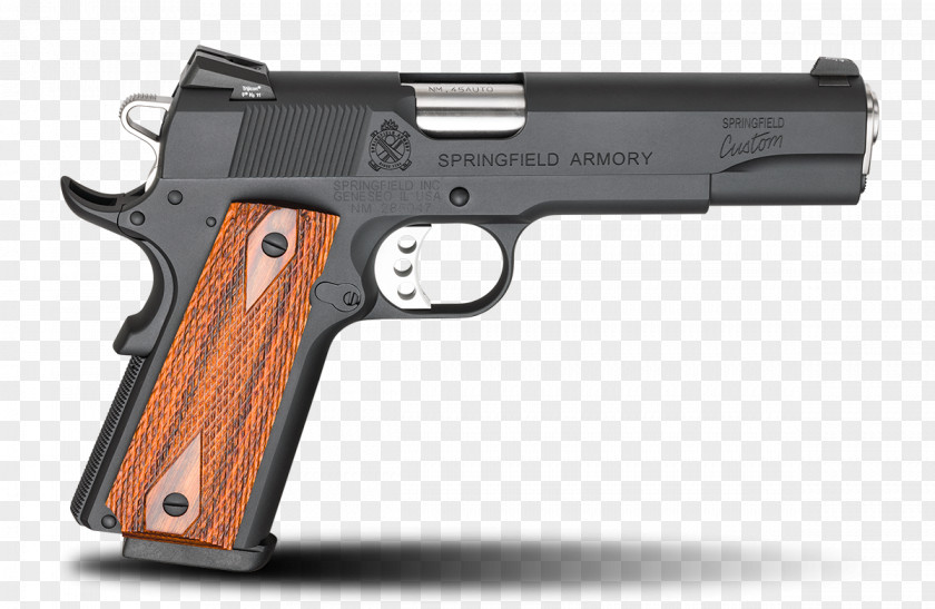 Handgun Trigger Springfield Armory .45 ACP M1911 Pistol PNG