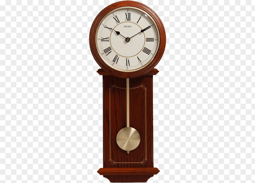Old Wall Clock PNG Clock, brown and white pendulum clock displaying 10:10 clipart PNG