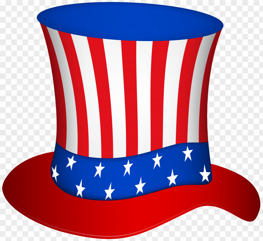 Uncle Sam Hat Transparent Clip Art Image United States PNG