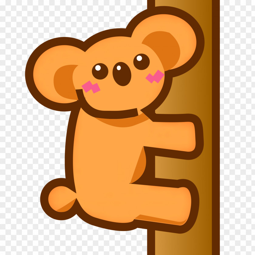 Monkey Cartoon Koala Emoji Text Messaging Clip Art PNG