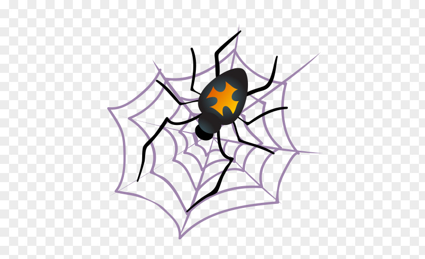 Spider Tangle Web Clip Art PNG