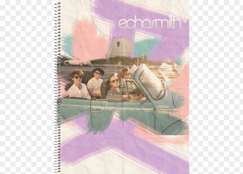 T-shirt Echosmith Talking Dreams Notebook Bright PNG