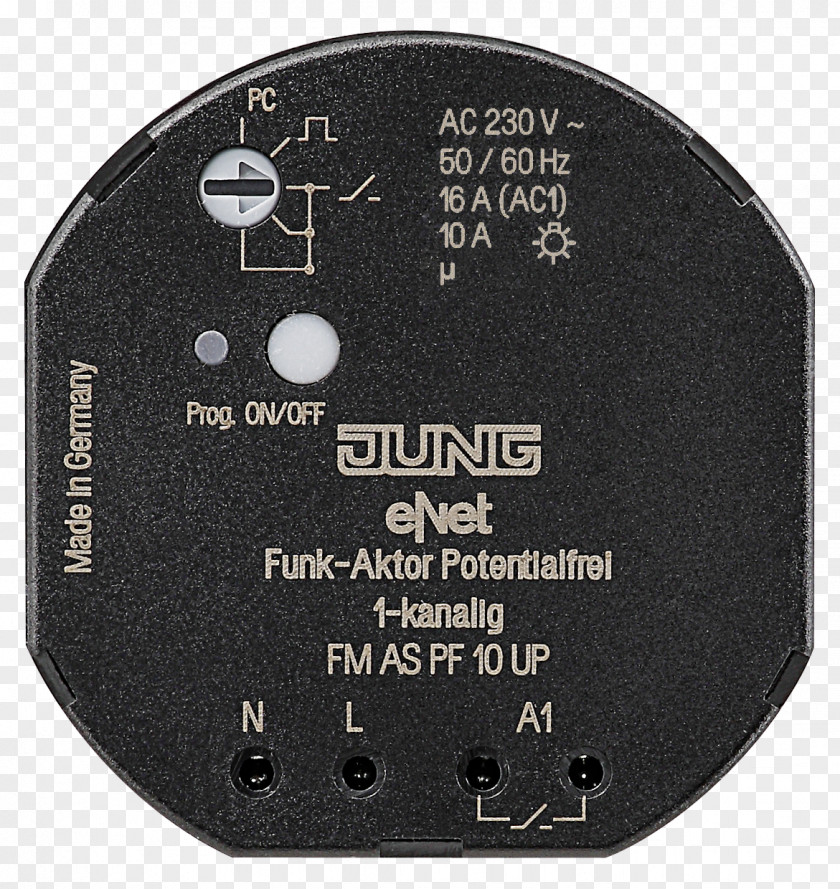 Jung EIB KNX Switching Actuator 1-ch FM AS Home Automation Dimmer Flush Mounted 20 Electrical Switches PNG