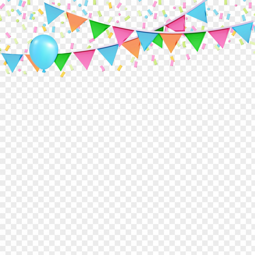 Party Supply Serpentine Streamer Happy Birthday Wallpaper PNG