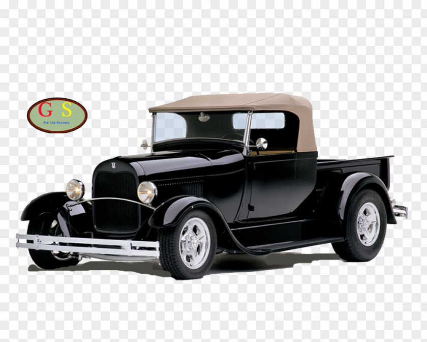Hot Rod Ford Model A Pickup Truck Thames Trader T PNG