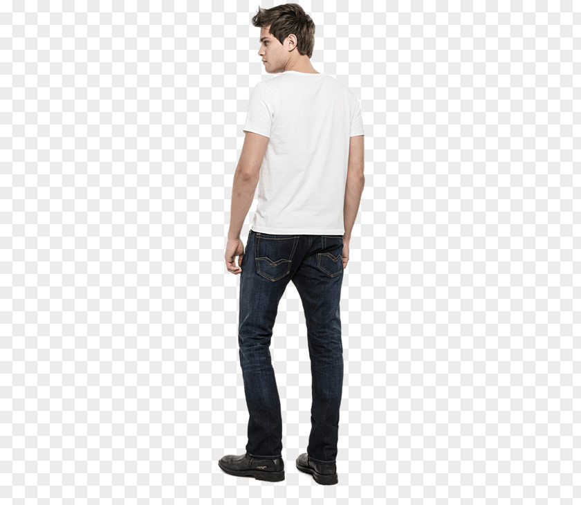 Jeans T-shirt Slim-fit Pants Sleeve Denim PNG