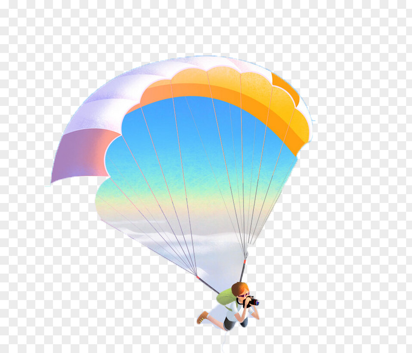 Parachute Parachuting Paragliding Flight Parasailing PNG