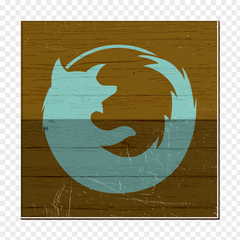 Rectangle Brown Firefox Icon PNG