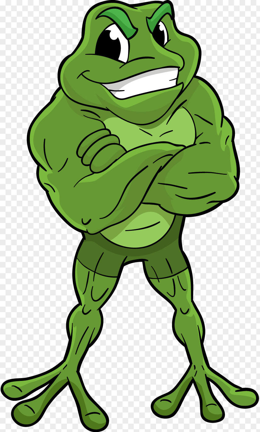 Strong Frog Cliparts American Bullfrog Gigging Legs Clip Art PNG