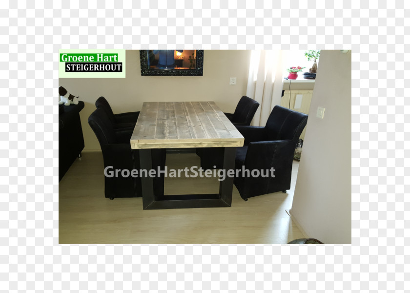 Table Eettafel Steigerplank Chair PNG