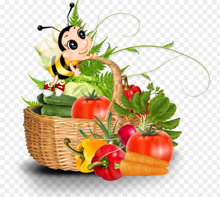 Tomato Basket Vegetable Fruit PNG