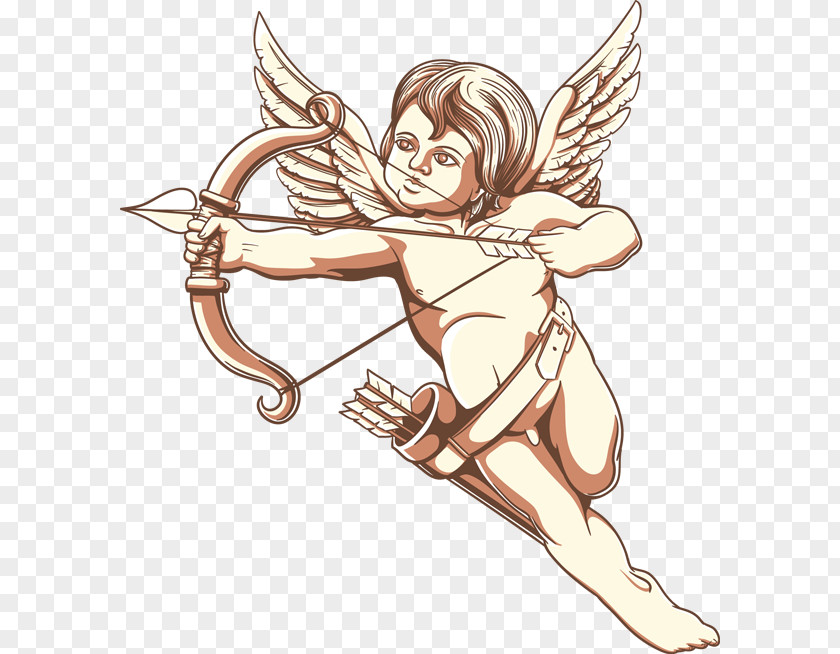 Cupid Love Valentine's Day Drawing Heart PNG