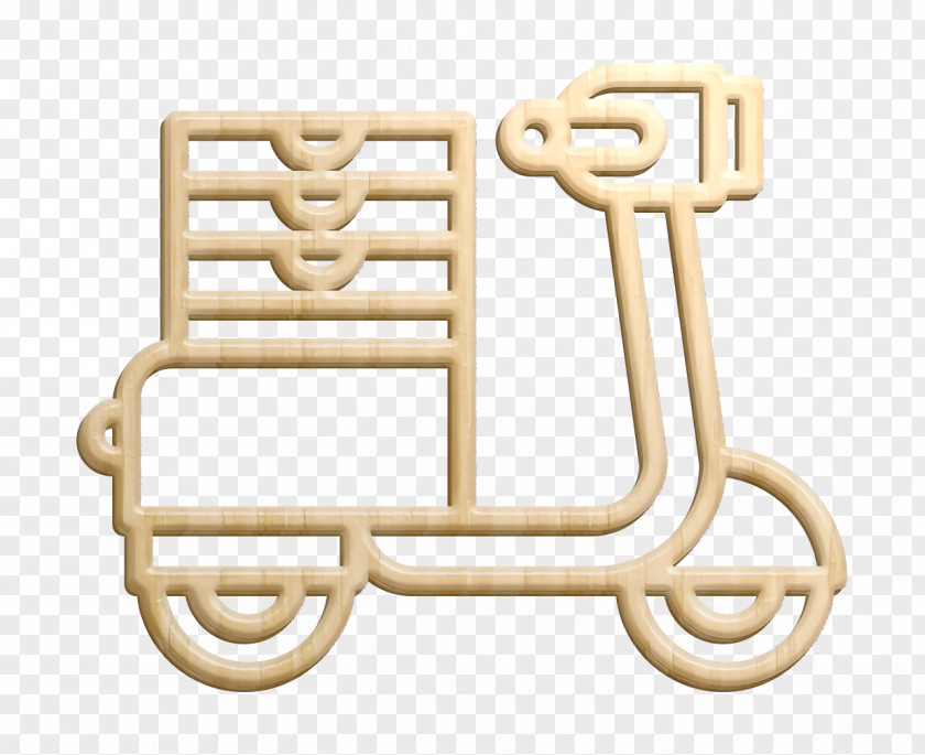 Fast Food Icon Moped Scooter PNG