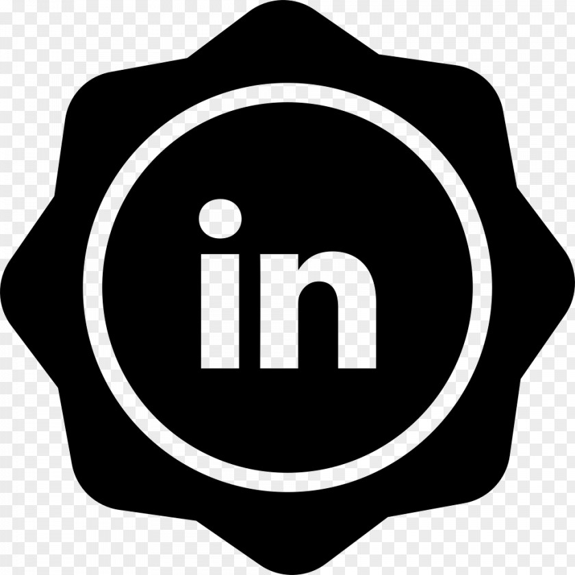 Llinkedin Badge Logo Product Brand Clip Art Font PNG