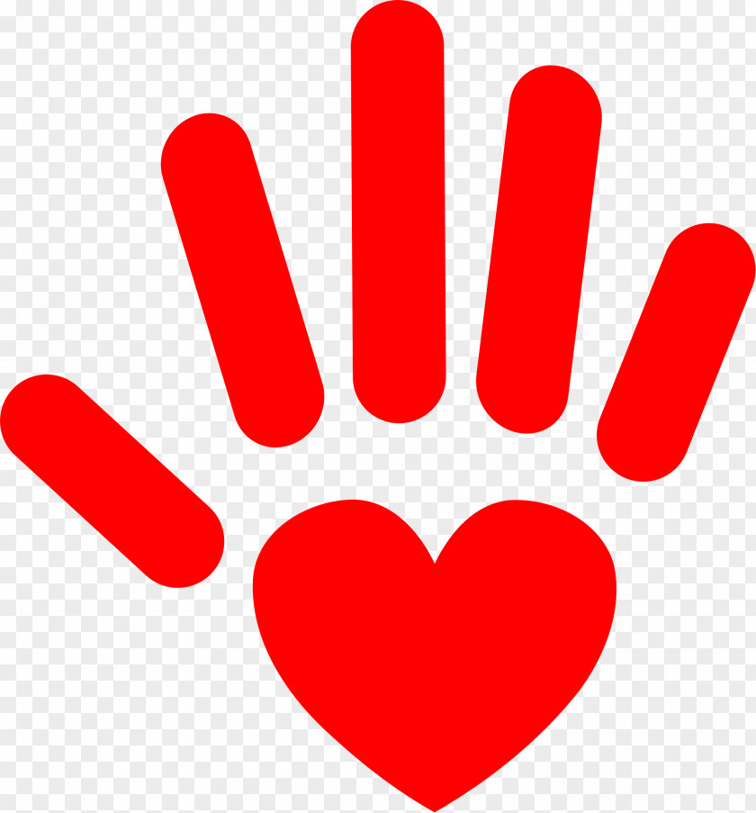 Mais Hand Heart Drawing In Clip Art PNG