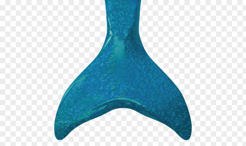 Mermaid Tail Monofin Blue Turquoise PNG