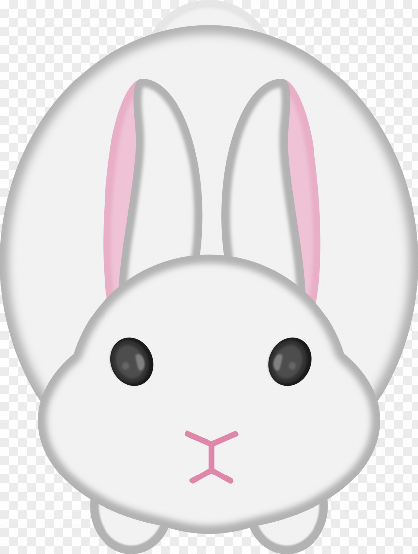 Rabbit Clipart Easter Bunny Hare Angel Domestic Clip Art PNG