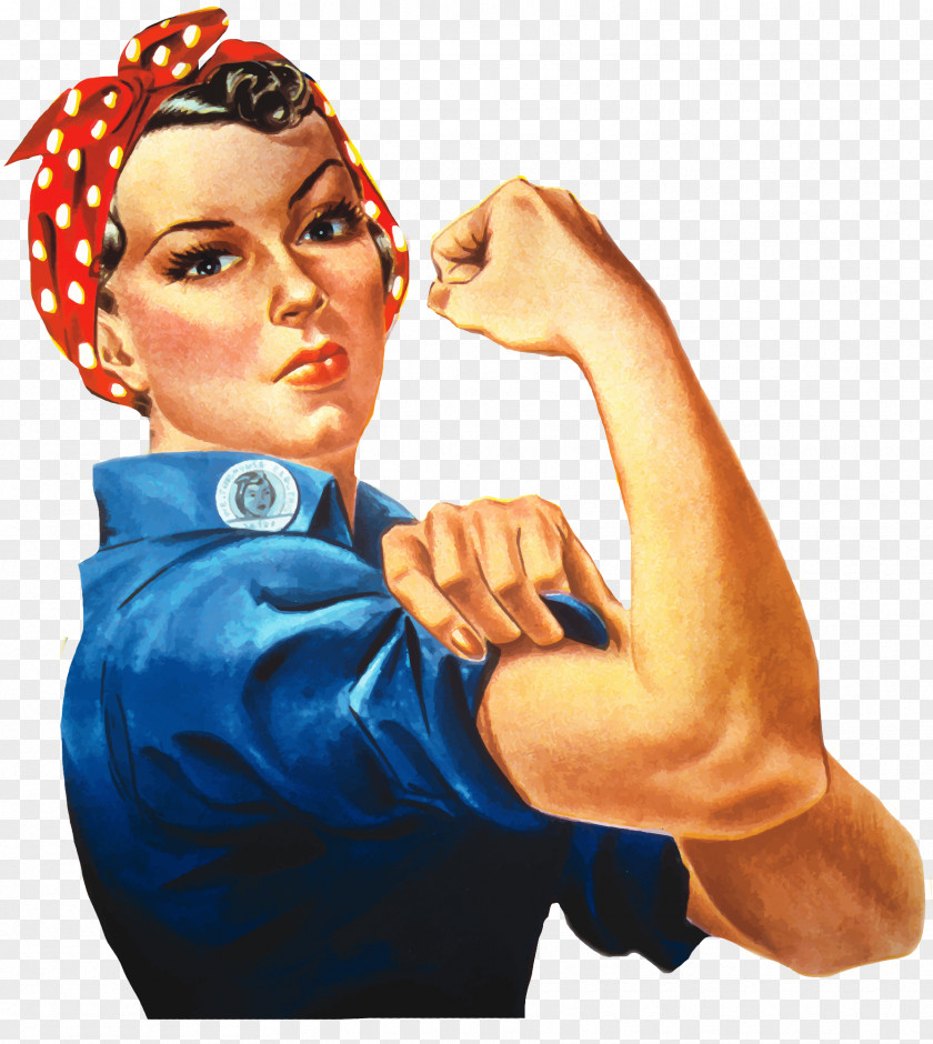 Rosie The Riveter We Can Do It! United States Second World War PNG the War, labor day clipart PNG