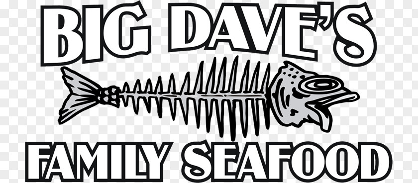 Seafood Restaurant Big Dave's Family Mammal Logo Brand Design PNG