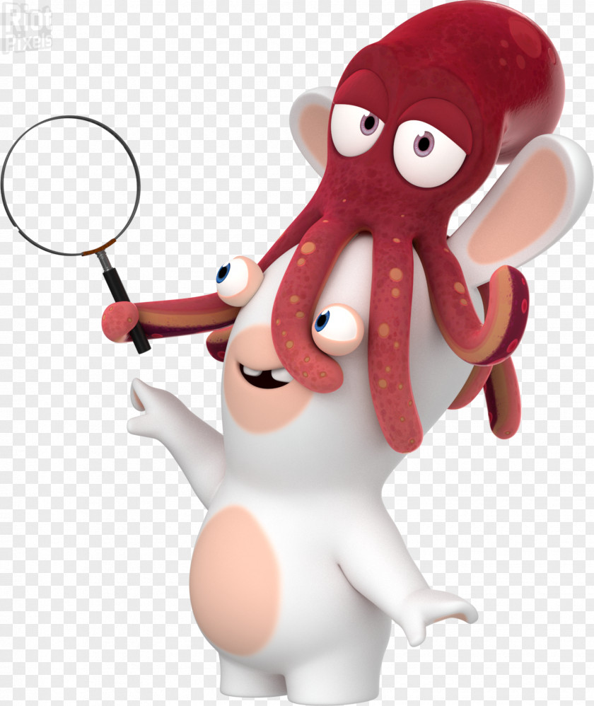Squid Raving Rabbids Desktop Wallpaper Video Game PNG