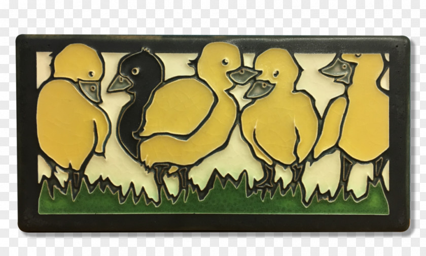 Ugly Duckling Art Wall Window Tile Poster PNG