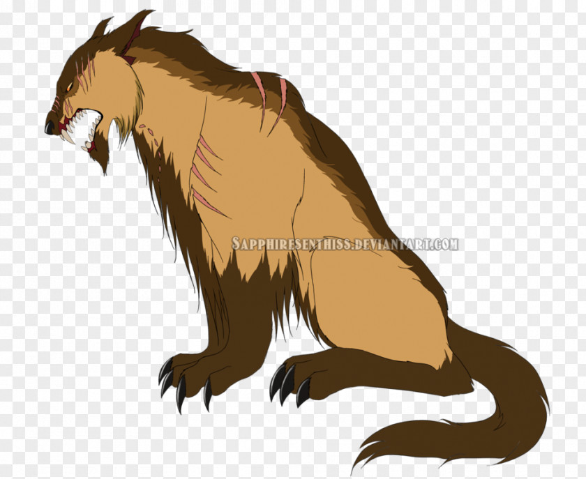 Werewolf DeviantArt Cat Lion Mammal PNG