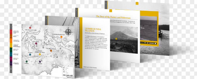 Learning Journey Exhibition Brand Brochure PNG