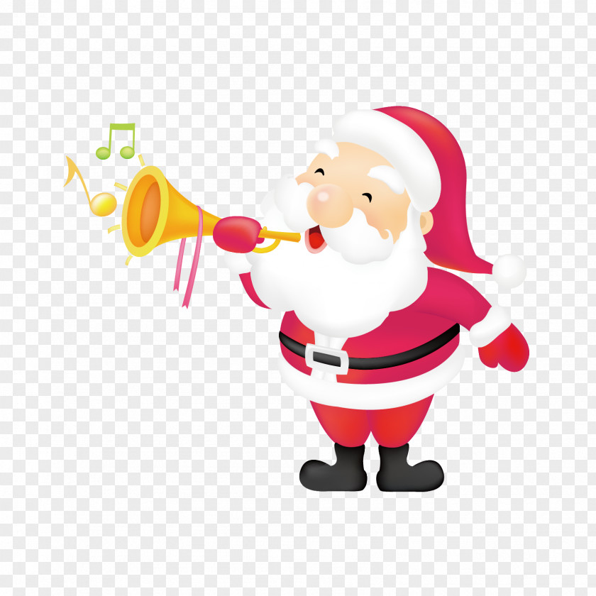 Santa Belt Claus Rudolph Reindeer Christmas Day Vector Graphics PNG