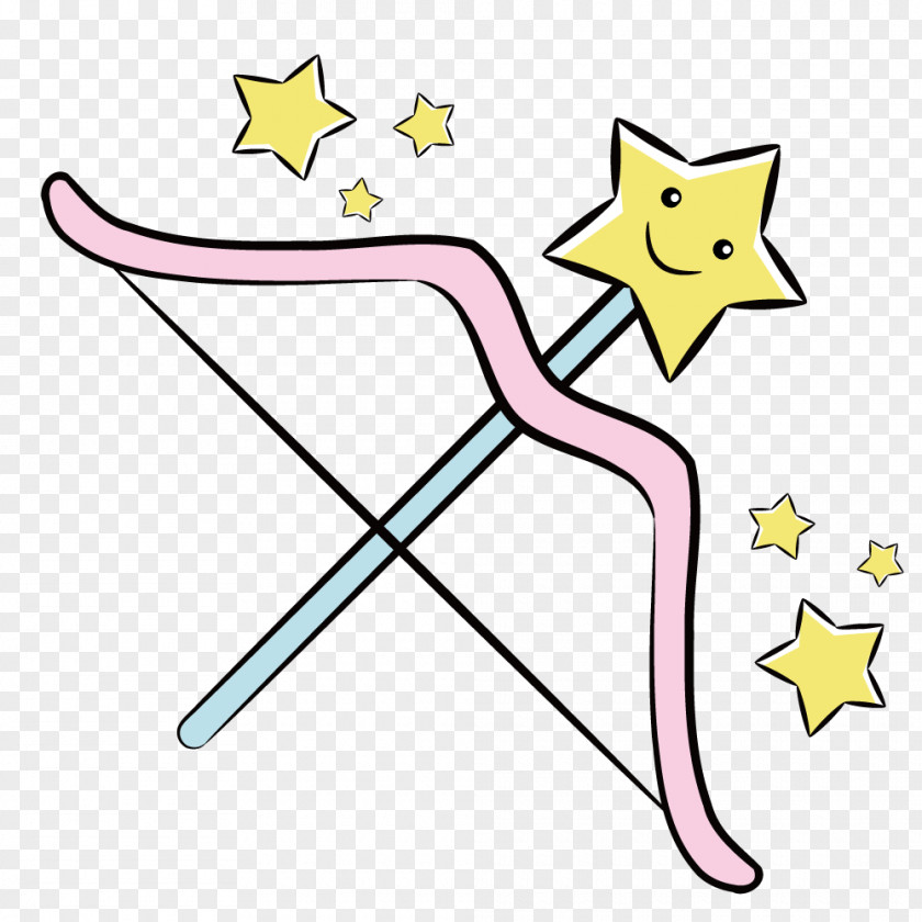 Star Bow And Arrow Clip Art PNG