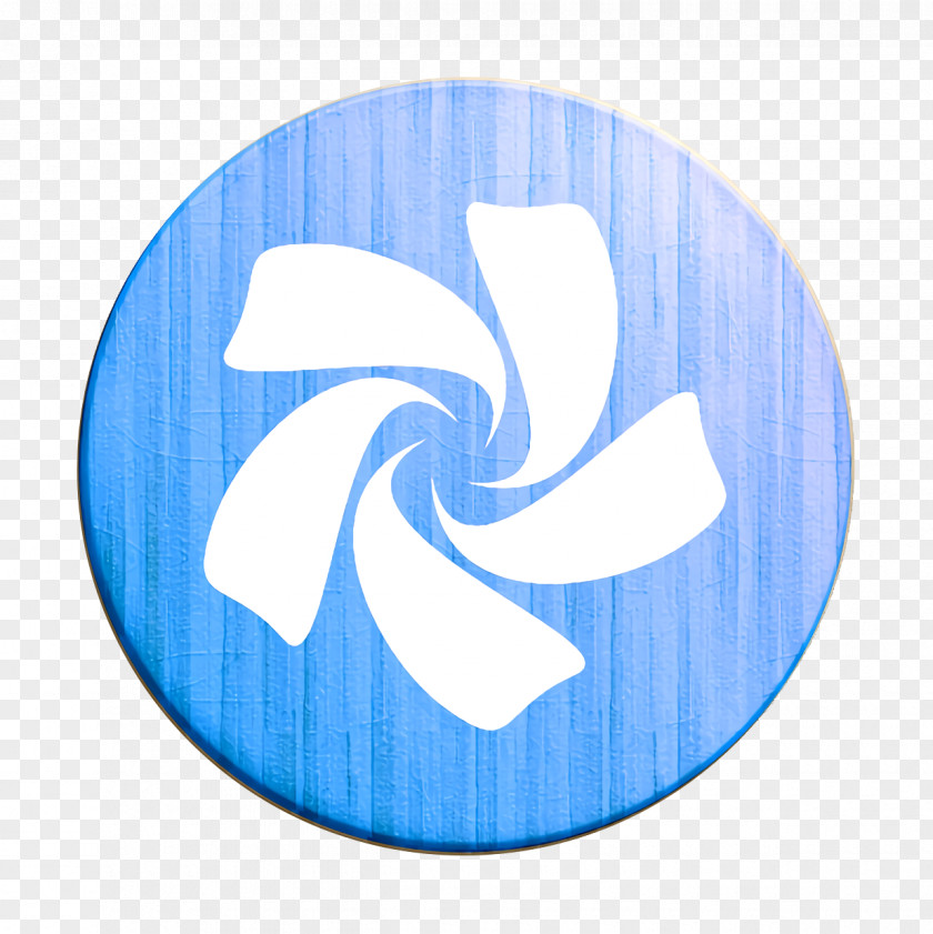 Electric Blue Symbol Chakra Icon PNG